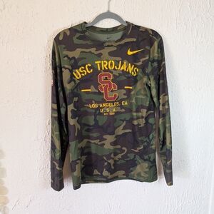 Nike USC Trojans Camo Long Sleeve Shirt